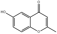 6-Hydroxy-2-methylchromone 구조식 이미지