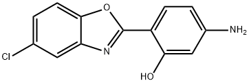 5-AMINO-2-(5-CHLORO-BENZOOXAZOL-2-YL)-PHENOL Structure