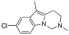 7-Chloro-2,5-dimethyl-1,2,3,4-tetrahydropyrimido[1,6-a]indole Structure