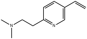 5-에테닐-2(N,N-디메틸아미노)에틸피리딘 구조식 이미지