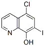 5-chloro-7-iodo-quinolin-8-ol Structure