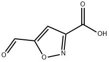 3-이속사졸카르복실산,5-포르밀-(9CI) 구조식 이미지