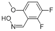 2,3-Difluoro-6-methoxy-benzaldehyde oxime Structure