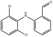 2-(2,6-Dichloroanilino) benzaldehyde Structure