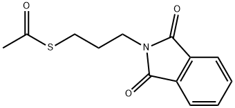 N-(3-ACETYLTHIOPROPYL)PHTHALIMIDE Structure
