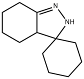 2'',3''A,4'',5'',6'',7''-HEXAHYDRO-SPIRO[CYCLOHEXANE-1,3''-INDAZOLE] Structure