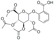 2-карбоксифенил-D-глюкопиранозидуроновая кислота, 6-метиловый эфир, триацетат структурированное изображение