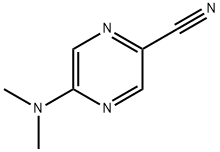 Pyrazinecarbonitrile, 5-(dimethylamino)- (9CI) Structure