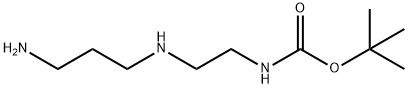 Carbamic acid, [2-[(3-aminopropyl)amino]ethyl]-, 1,1-dimethylethyl ester (9CI) Structure