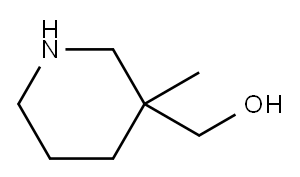 (3-METHYLPIPERIDIN-3-YL)METHANOL Structure
