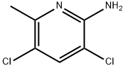 2-AMINO-3,5-DICHLORO-6-METHYLPYRIDINE 구조식 이미지