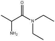 Propanamide, 2-amino-N,N-diethyl- (9CI) Structure