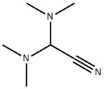 비스(디메틸아미노)아세토니트릴 구조식 이미지
