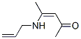 3-Penten-2-one, 4-(2-propenylamino)-, (3Z)- (9CI) Structure