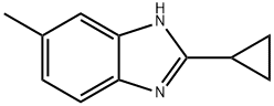 1H-Benzimidazole,2-cyclopropyl-5-methyl-(9CI) Structure