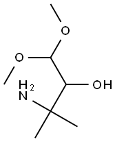 2-Butanol,  3-amino-1,1-dimethoxy-3-methyl- Structure