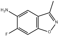 1,2-Benzisoxazol-5-amine,6-fluoro-3-methyl-(9CI) 구조식 이미지