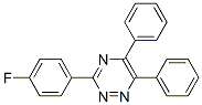 5,6-디페닐-3-(p-플루오로페닐)-1,2,4-트리아진 구조식 이미지