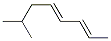 2-Methyl-4,6-octadiene Structure