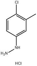 (4-CHLORO-3-METHYL-PHENYL)-HYDRAZINE HYDROCHLORIDE Structure