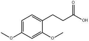 3-(2 4-DIMETHOXYPHENYL)PROPIONIC ACID Structure