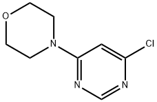 4-(6-Chloropyrimidin-4-yl)morpholine Structure
