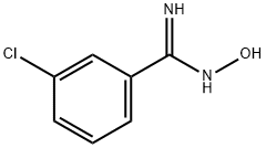 3-CHLORO-N'-HYDROXYBENZENECARBOXIMIDAMIDE Structure