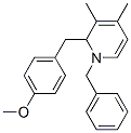 1-benzyl-1,2-dihydro-2-[(4-methoxyphenyl)methyl]-3,4-dimethylpyridine 구조식 이미지