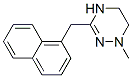 1,4,5,6-Tetrahydro-1-methyl-3-(1-naphtylmethyl)-1,2,4-triazine 구조식 이미지