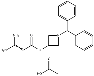 221906-67-8 3,3-Diamino-2-propenoic acid 1-(diphenylmethyl)-3-azetidinyl ester acetate