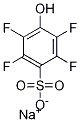Sodium 2,3,5,6-Tetrafluoro-4-hydroxybenzenesulfonate 구조식 이미지