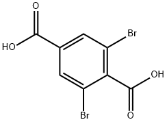 2,6-Dibromoterephthalic acid 구조식 이미지