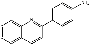 2-(4-Aminophenyl)quinoline Structure