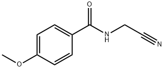 N-CYANOMETHYL-4-METHOXY-BENZAMIDE Structure