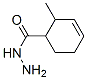 3-Cyclohexene-1-carboxylic  acid,  2-methyl-,  hydrazide Structure
