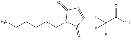 N-(5-Aminopentyl)maleimide trifluoroacetate salt Structure