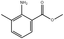 Methyl 2-amino-3-methylbenzoate 구조식 이미지