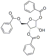 1,3,5-Tri-O-benzoyl-D-ribofuranose 구조식 이미지