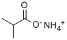 ammonium isobutyrate Structure