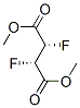Butanedioic acid, 2,3-difluoro-, dimethyl ester, (2S,3S)- (9CI) Structure