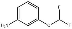 3-(Difluoromethoxy)aniline 구조식 이미지