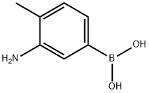 3-Amino-4-methylphenylboronic acid hydrochloride Structure