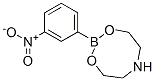 2-(3-Nitrophenyl)-1,3-dioxa-2-bora-6-azacyclooctane Structure