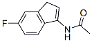 Acetamide, N-(6-fluoro-1H-inden-3-yl)- (9CI) 구조식 이미지