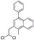 2-(2,2-디클로로에틸)-1-메틸-4-페닐나프탈렌 구조식 이미지