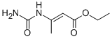 ethyl (Z)-3-(carbamoylamino)but-2-enoate Structure