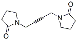 1,1'-(2-Butyne-1,4-diyl)bis(pyrrolidin-2-one) Structure