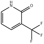 2-Hydroxy-3-trifluoromethylpyridine 구조식 이미지