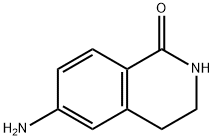 6-AMINO-3,4-DIHYDRO-2H-ISOQUINOLIN-1-ONE 구조식 이미지