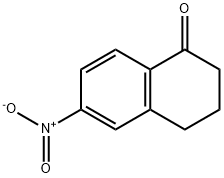 6-Nitro-1-tetralone Structure